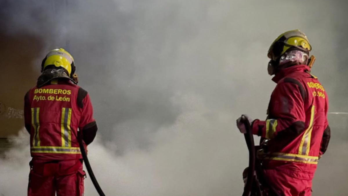Bomberos de León en una imagen de archivo.