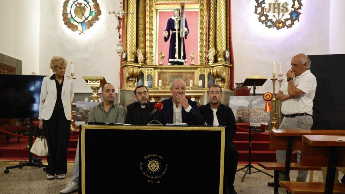 Ochoa, Fláker, Tejera y Martín durante la presentación de la película.