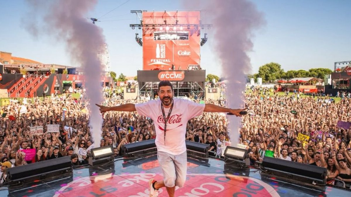 Tony Aguilar en el Festival CCME el pasado septiembre