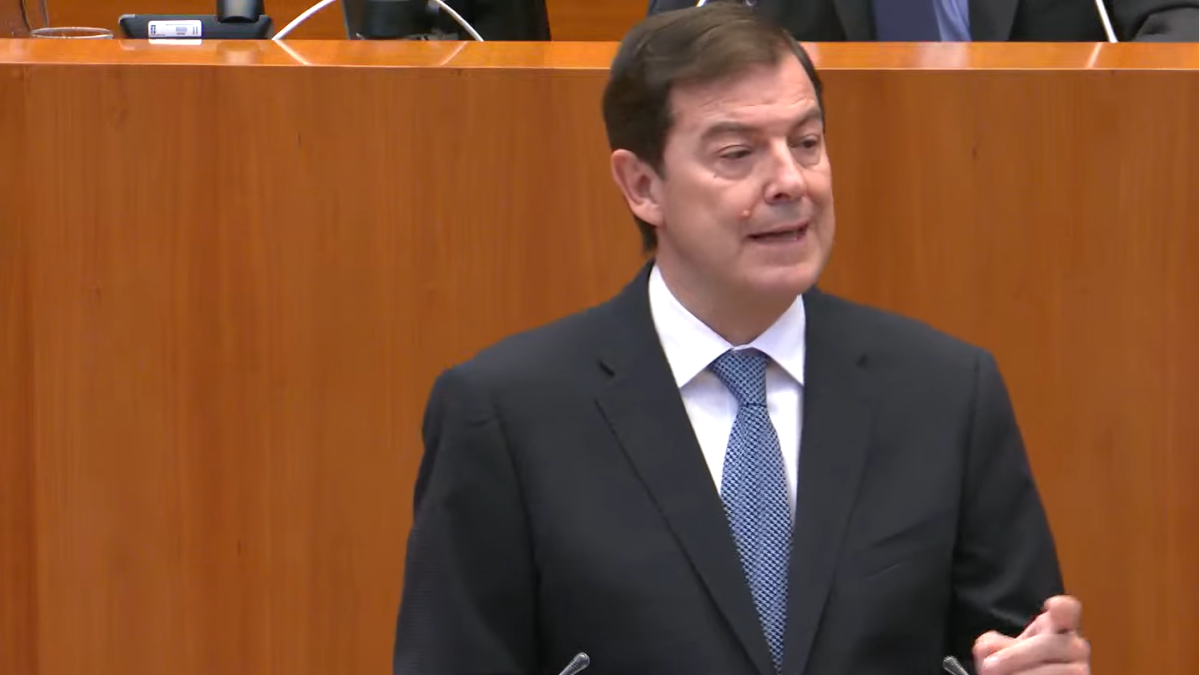 El presidente de la Junta de Castilla y León comparece en Las Cortes.