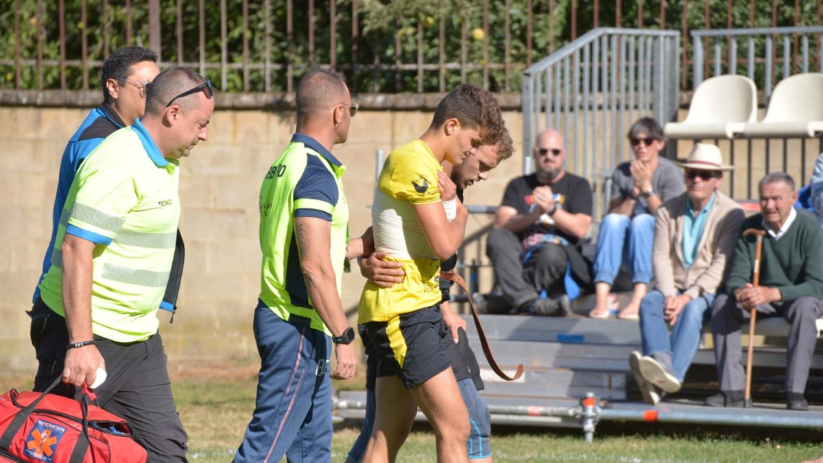 Sergio López cayó lesionado jugándose la Liga de Verano de la categoría de ligeros.