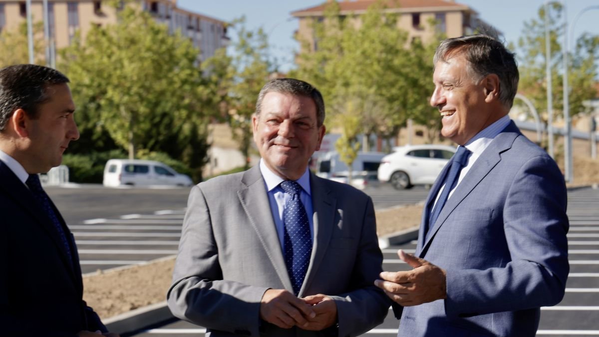 El consejero Gago, ayer en Salamanca.