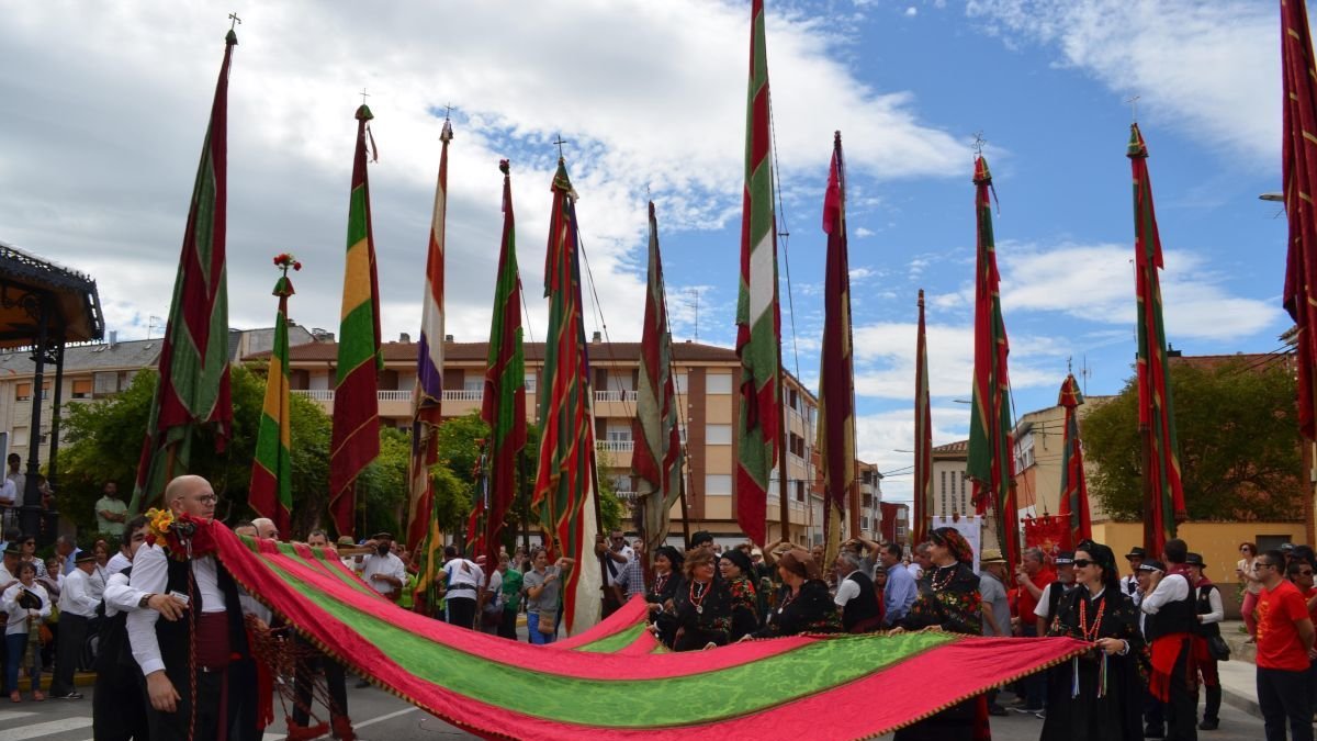 Imagen del día grande de las fiestas en Santa María.