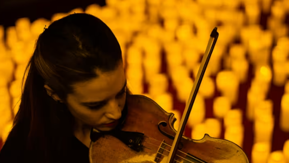 Una de las actuaciones de Candlelight.