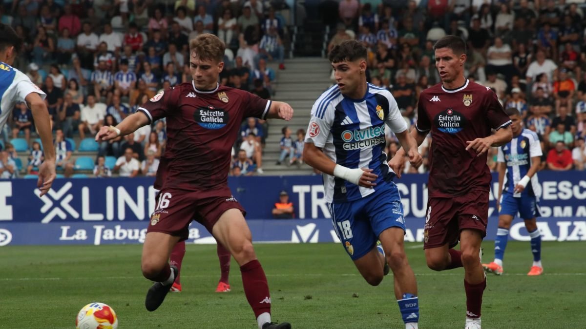 Borja Vázquez fue protagonista en el arranque, pero luego pasó inadvertido.