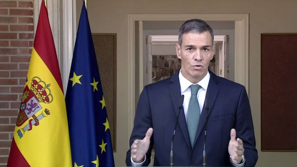 Sánchez anuncia el embargo de armas a Israel y otras 8 medidas contra el "genocidio en Gaza"