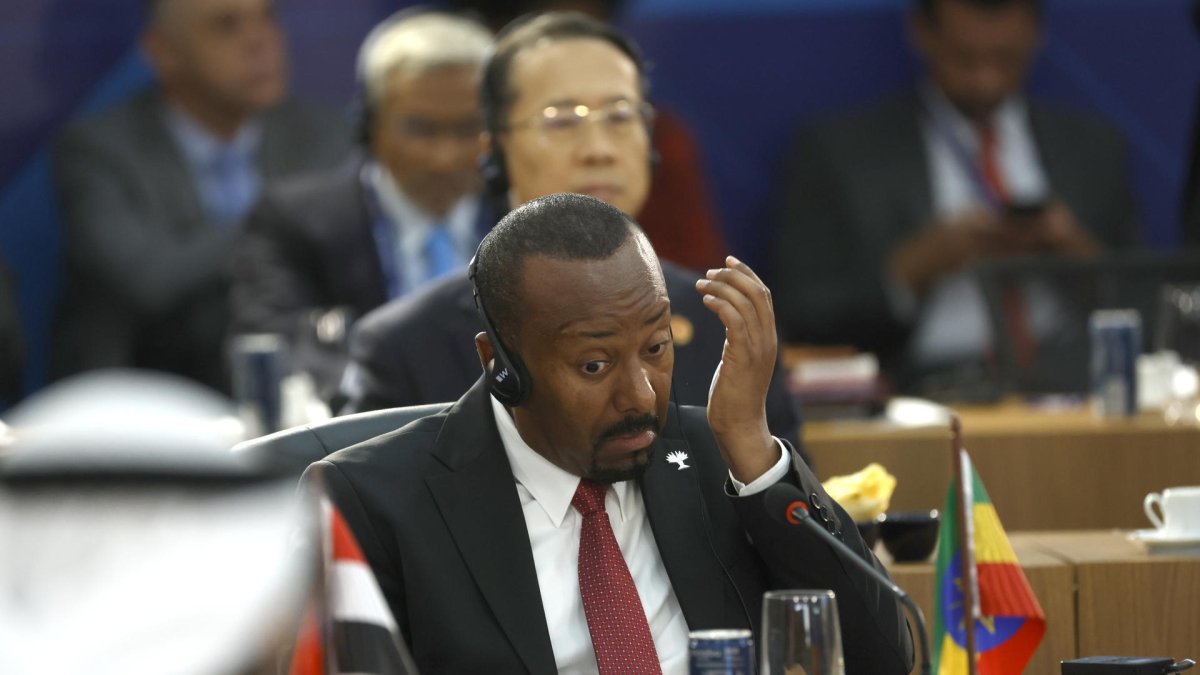 El primer ministro de Etiopía, Abiy Ahmed, en una imagen de archivo. EFE/Antonio Lacerda.