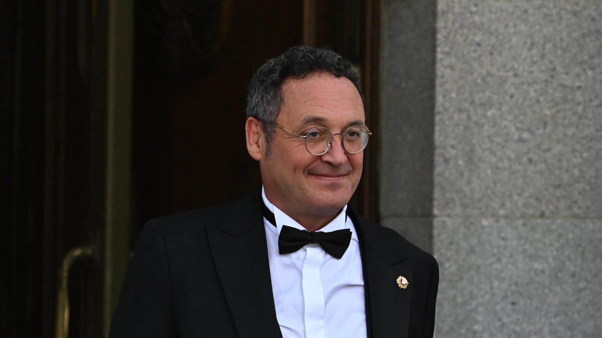 El fiscal general del Estado, Álvaro García Ortiz, a su salida el pasado viernes del Tribunal Supremo tras el tradicional acto de apertura del año judicial. EFE/ Fernando Villar.