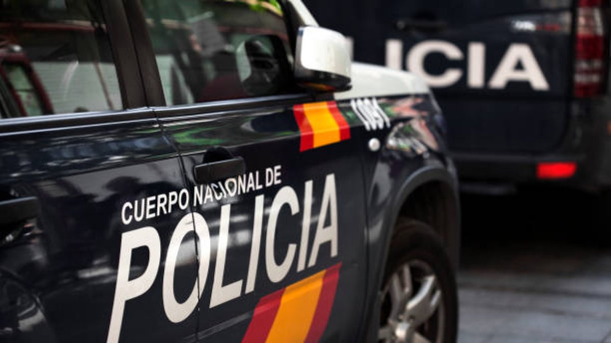 Un vehículo de la Policía Nacional.