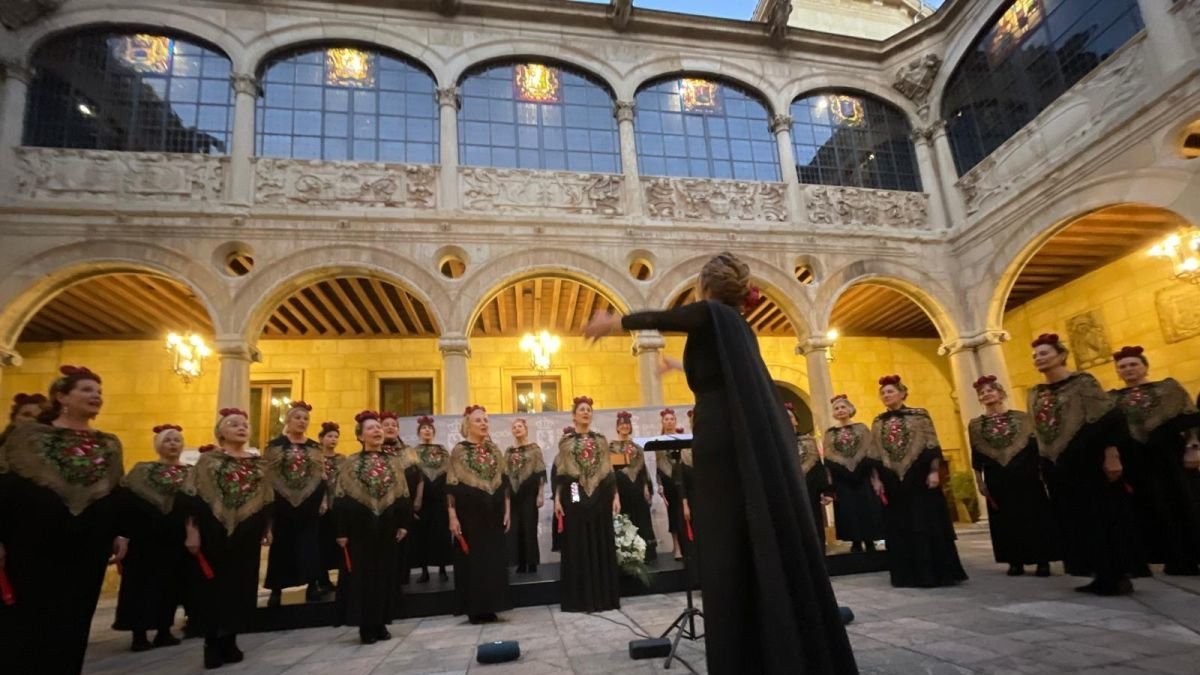Un momento del concierto a favor del Teléfono de la Esperanza.