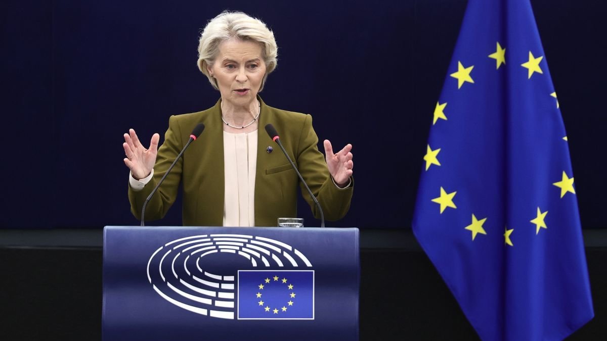 La presidenta de la Comisión Europea, Ursula von der Leyen.