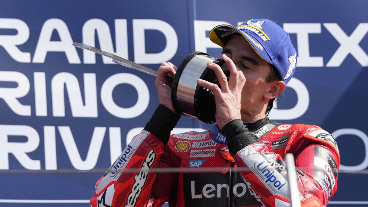 El español Marc Márquez impone su 'ley' en la práctica oficial.