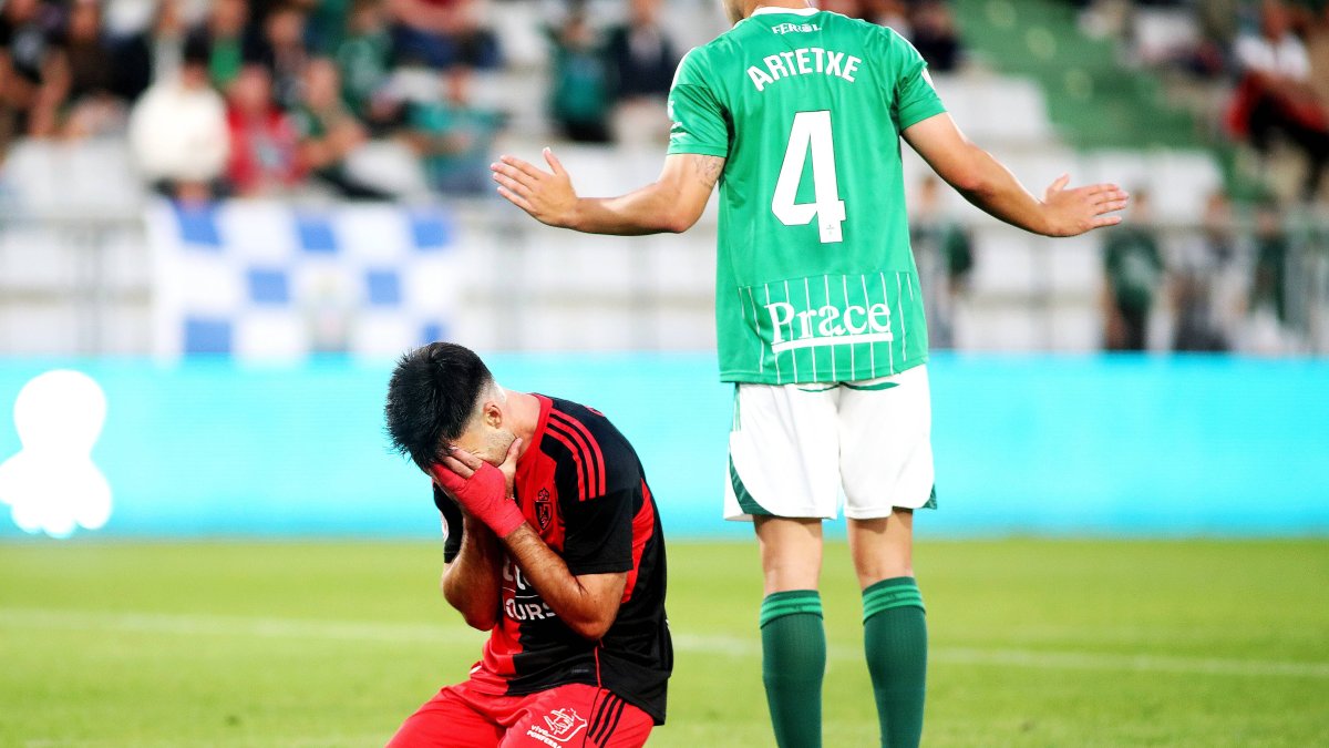 Derrota de la Ponferradina ante el Racing de Ferrol.