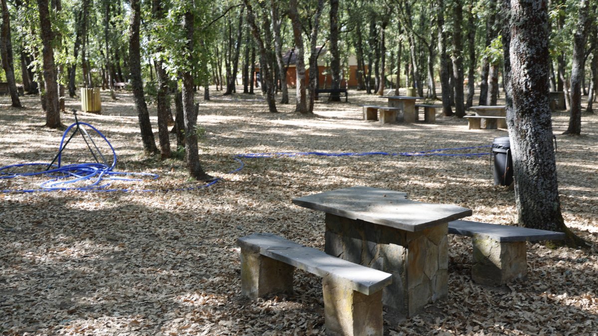 El parque Monte San Isidro está 