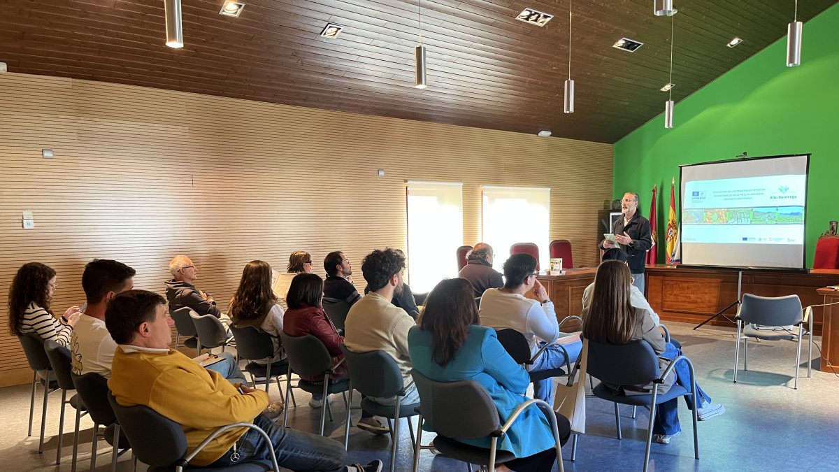 Presentación del informe sobre servicios ecosistémicos de Alto Bernesga
