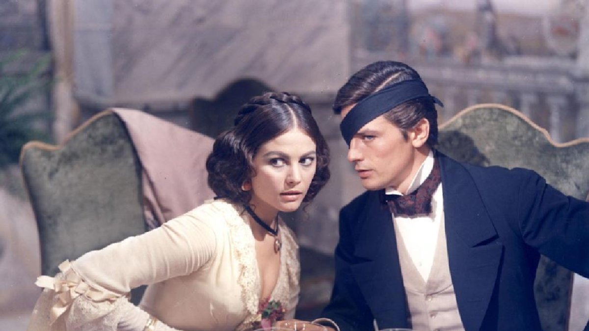 Claudio Cardinale y Alain Delon, en 'El gatopardo'.