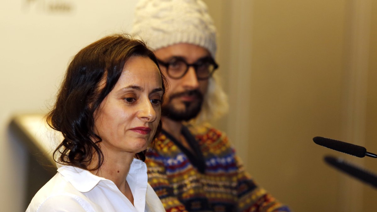 Angélica Liddell, en la entrega del premio Leteo.