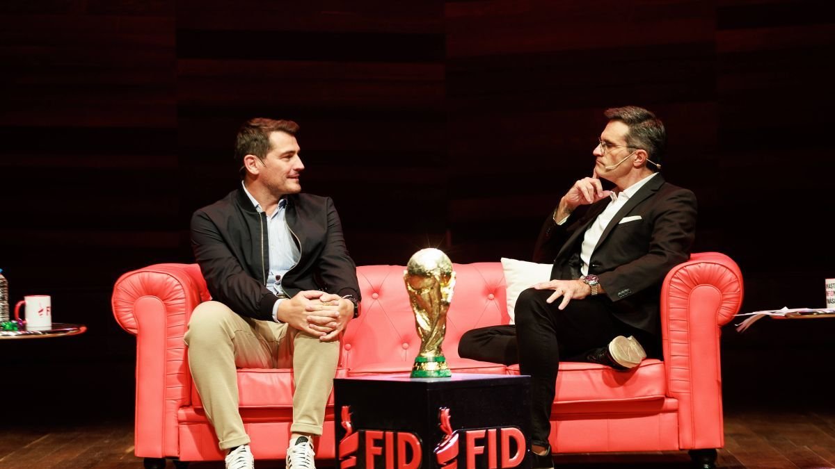 Iker Casillas fue protagonista de la segunda jornada del Foro Internacional del Deporte.
