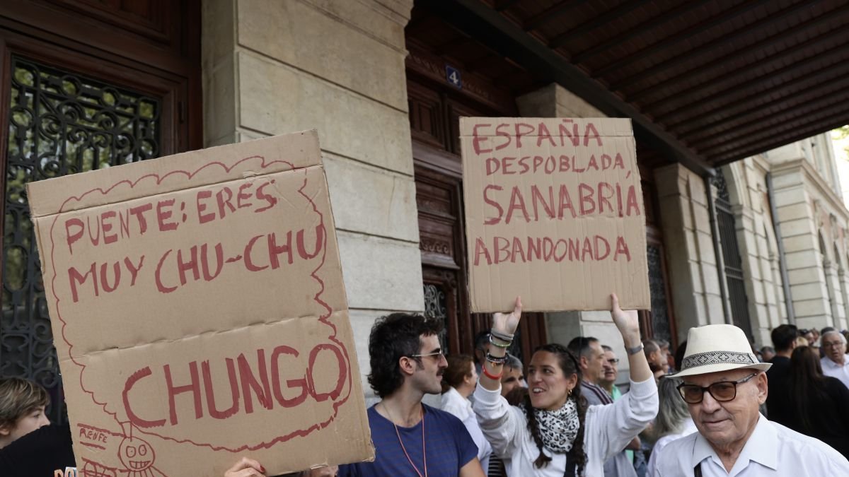 Imagen de los manifestantes en Madrid.