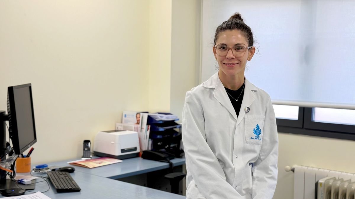La doctora Mónica Granda, especialista en Otorrinolaringología en San Juan de Dios.