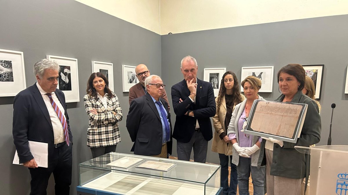Gonzalo Santonja, en la presentación del documento histórico.
