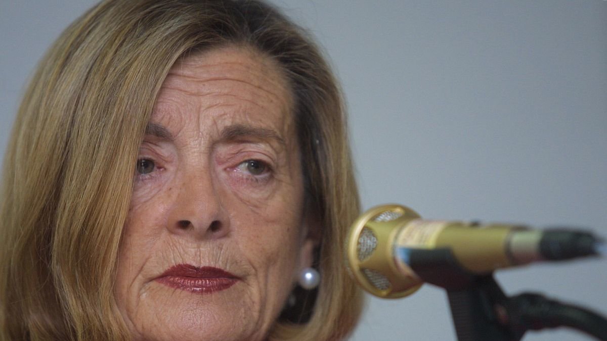 La escritora leonesa Josefina Rodríguez Aldecoa