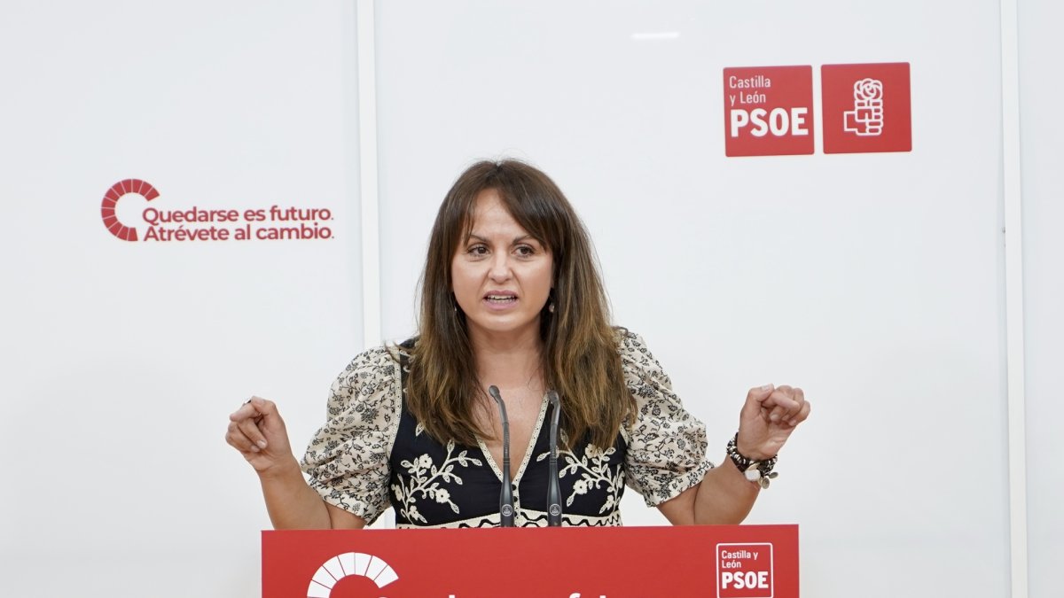 La portavoz socialista en las Cortes, Patricia Gómez, analiza diversos asuntos de actualidad de Castilla y León.
