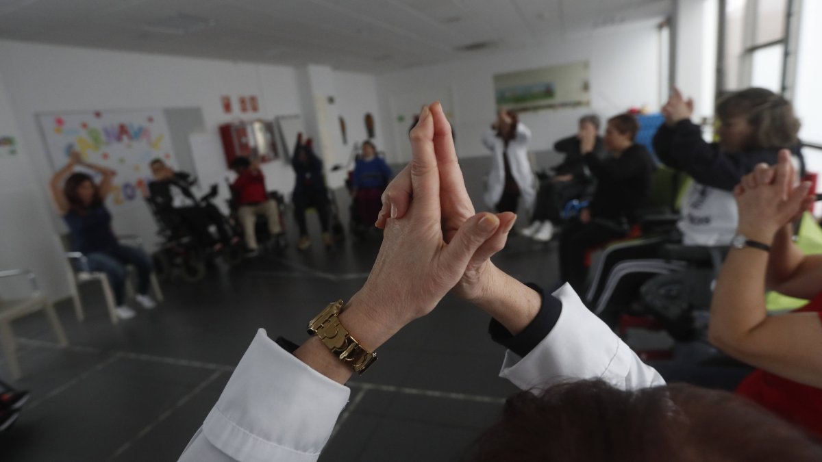 Una de las actividades con usuarios del CRE