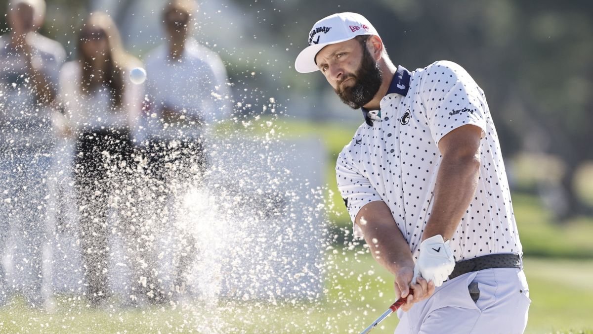 Jon Rahm, durante la primera jornada del Open de España.