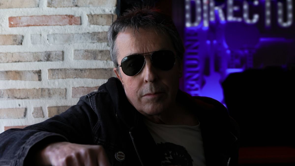 El músico leonés Pepe Amez, ayer sábado en El Gran Café.