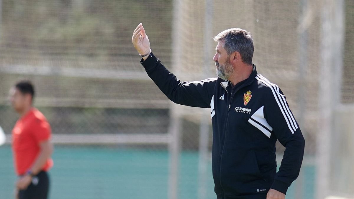 Emilio Larraz, nuevo técnico del Real Zaragoza.