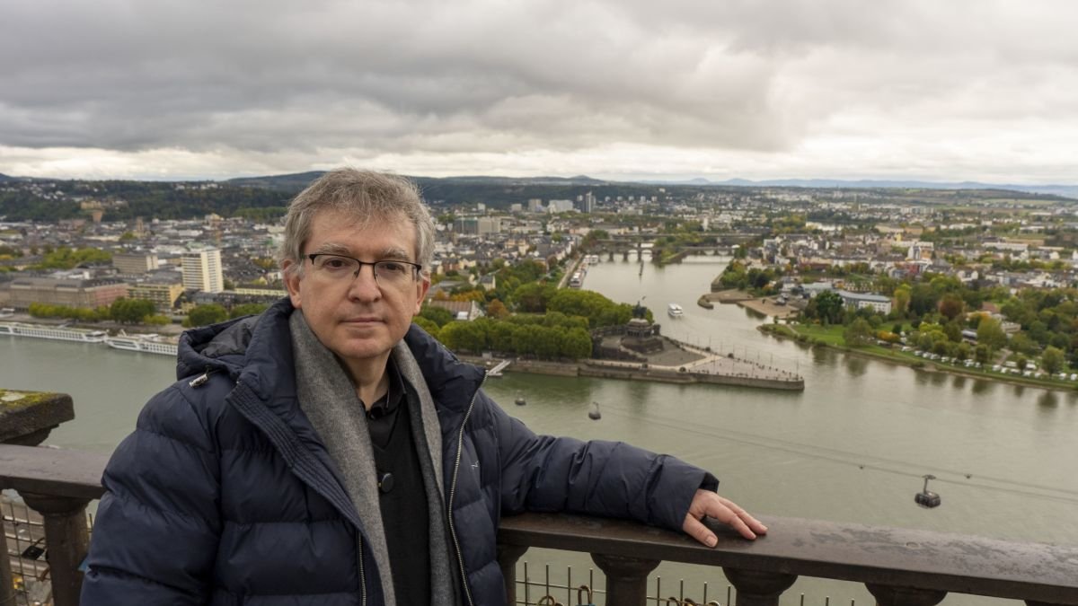 El escritor Santiago Posteguillo en Tréveris.