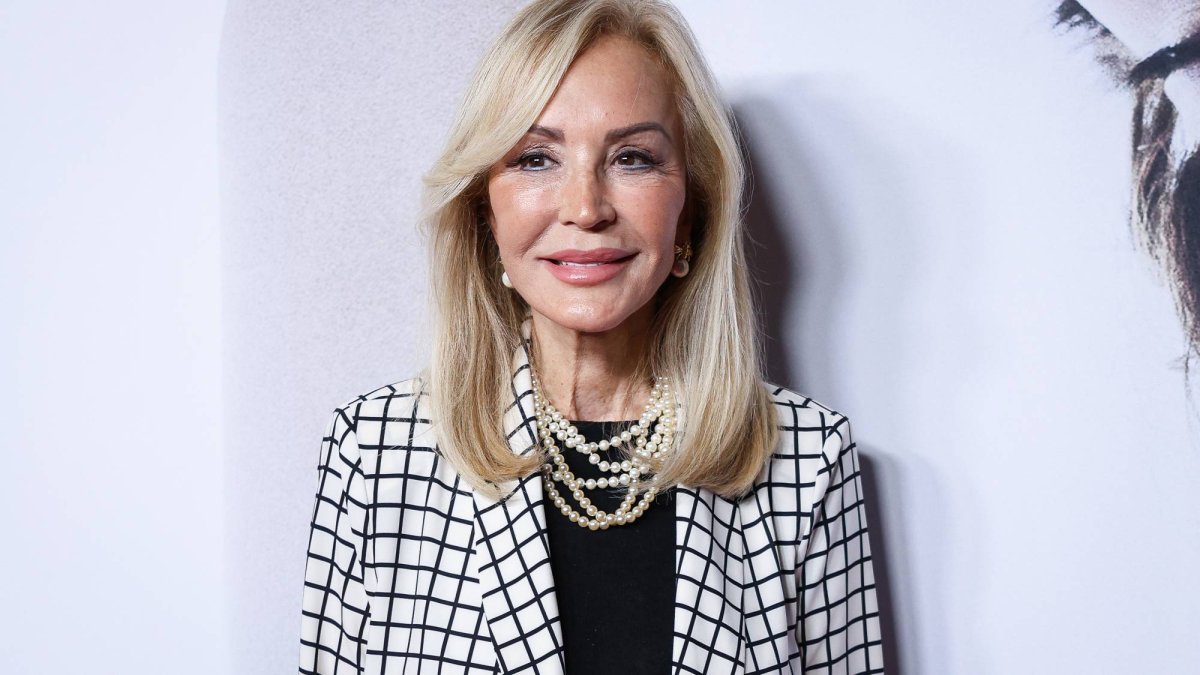 Carmen Lomana, icono del estilo y la elegancia, durante una aparición pública en Madrid