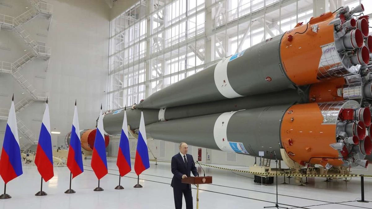 Putin, durante una visita al Cosmódromo Vostochny.