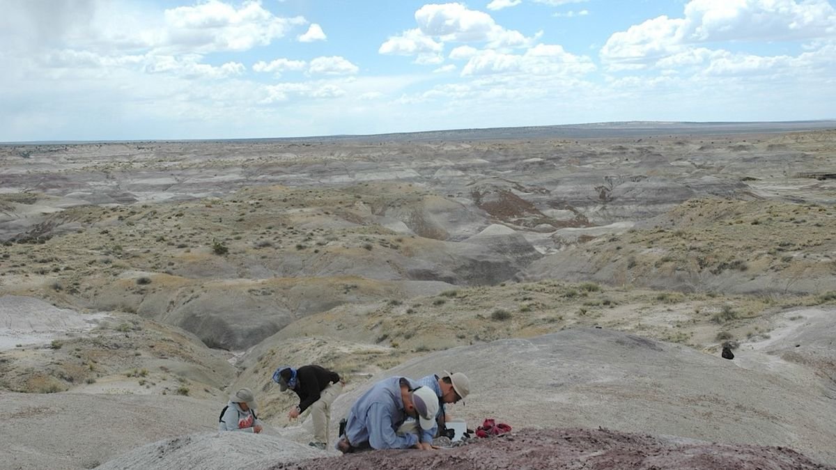 El equipo con el trabaja Jorge García Girón en el desierto de Nuevo México.