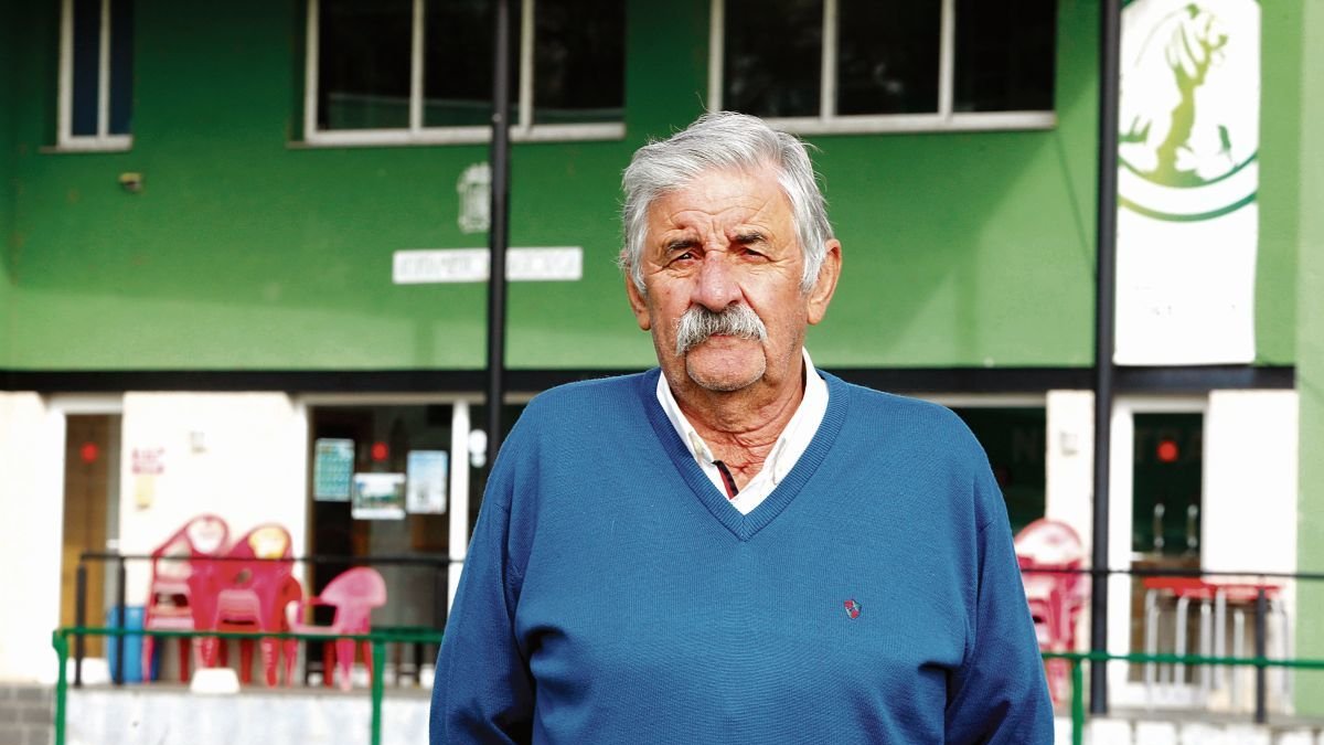 Ortiz, presidente de un Astorga que afronta el reto de eliminar al Mirandés en la Copa.