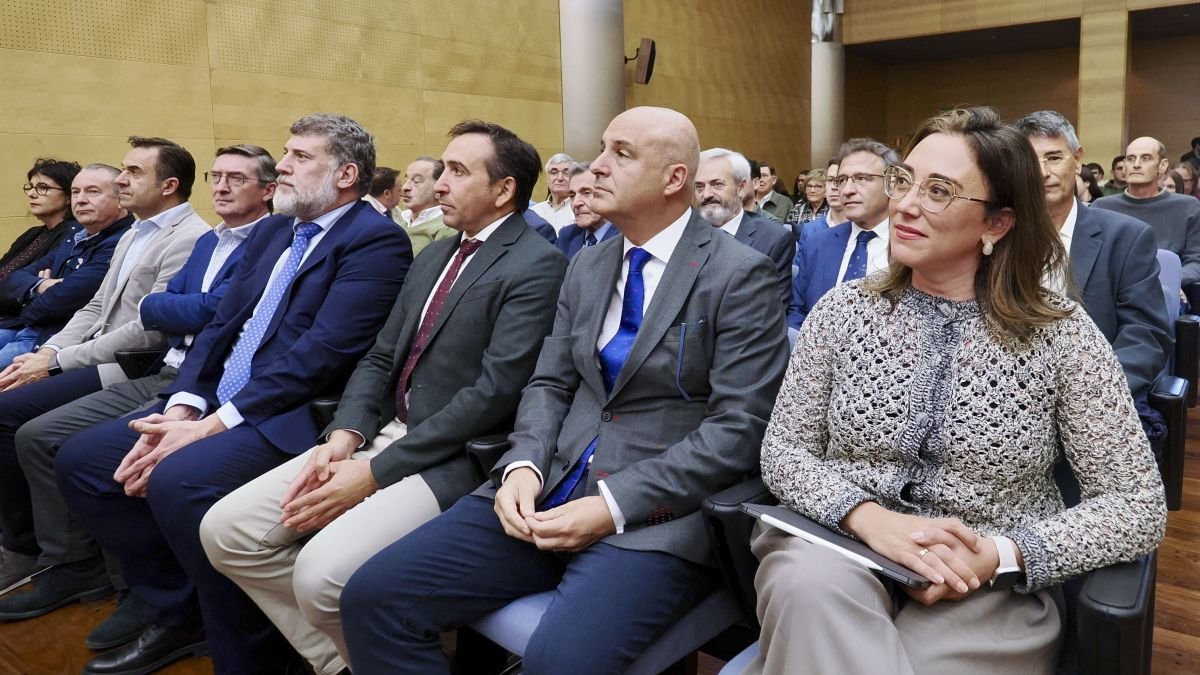 La consejera, en un momento del acto.