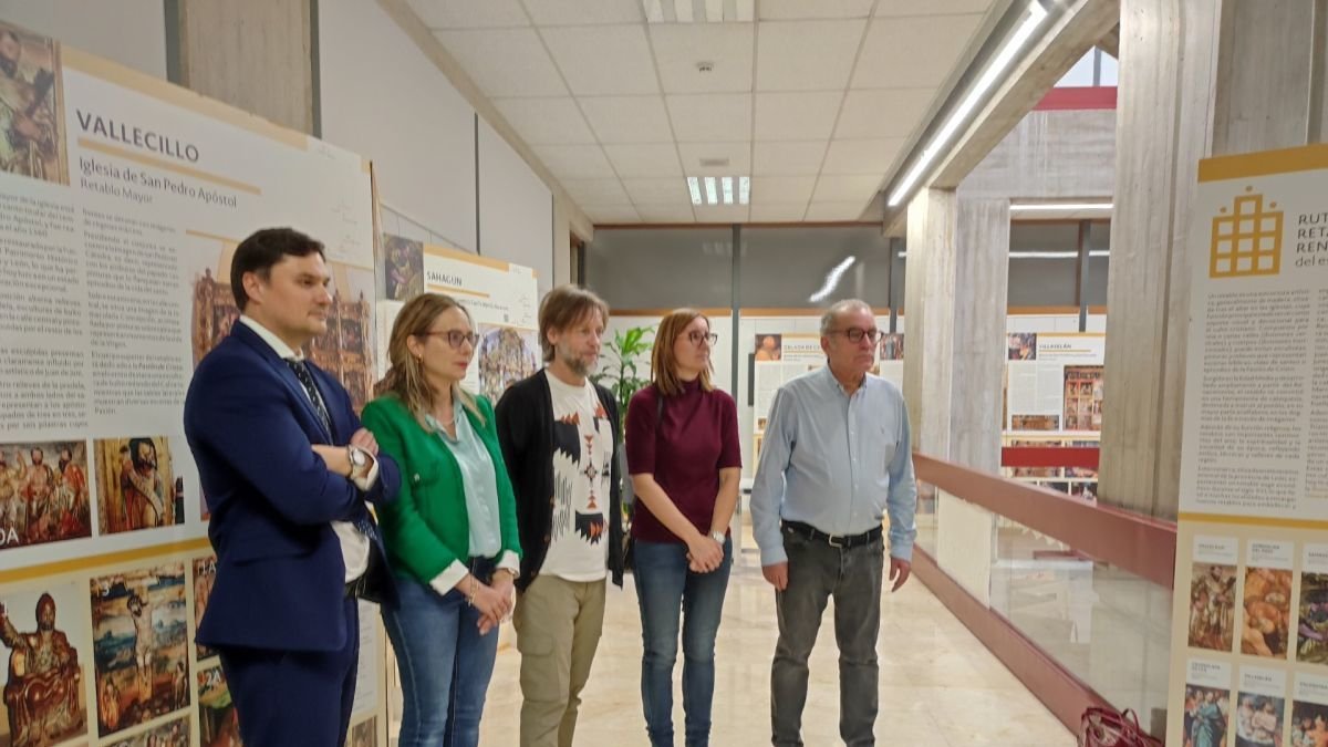 Presentación de la exposición en Palencia.