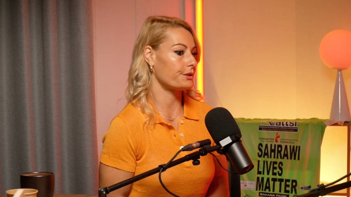 Lydia Valentín durante su entrevista en Los Fulanos, donde desveló cómo la visualización mental la llevó a convertirse en campeona olímpica.