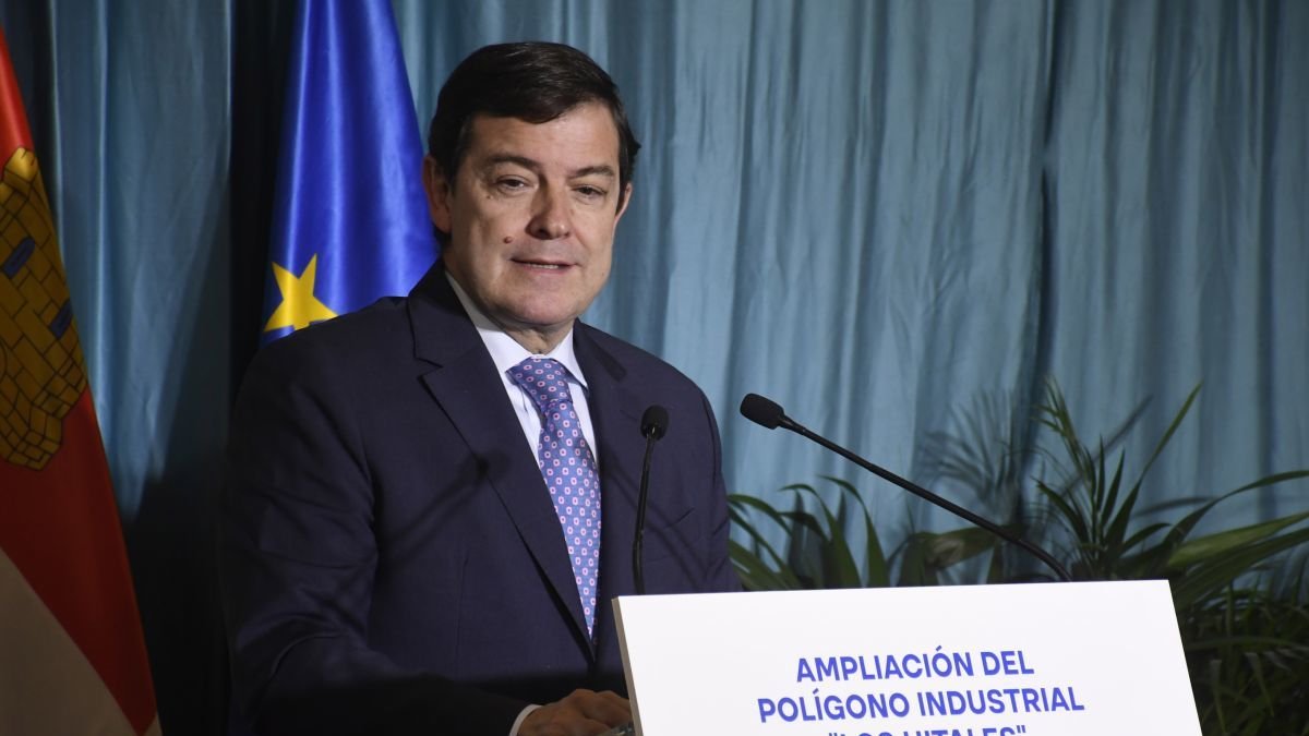 El presidente de la Junta de Castilla y León, Alfonso Fernández Mañueco.