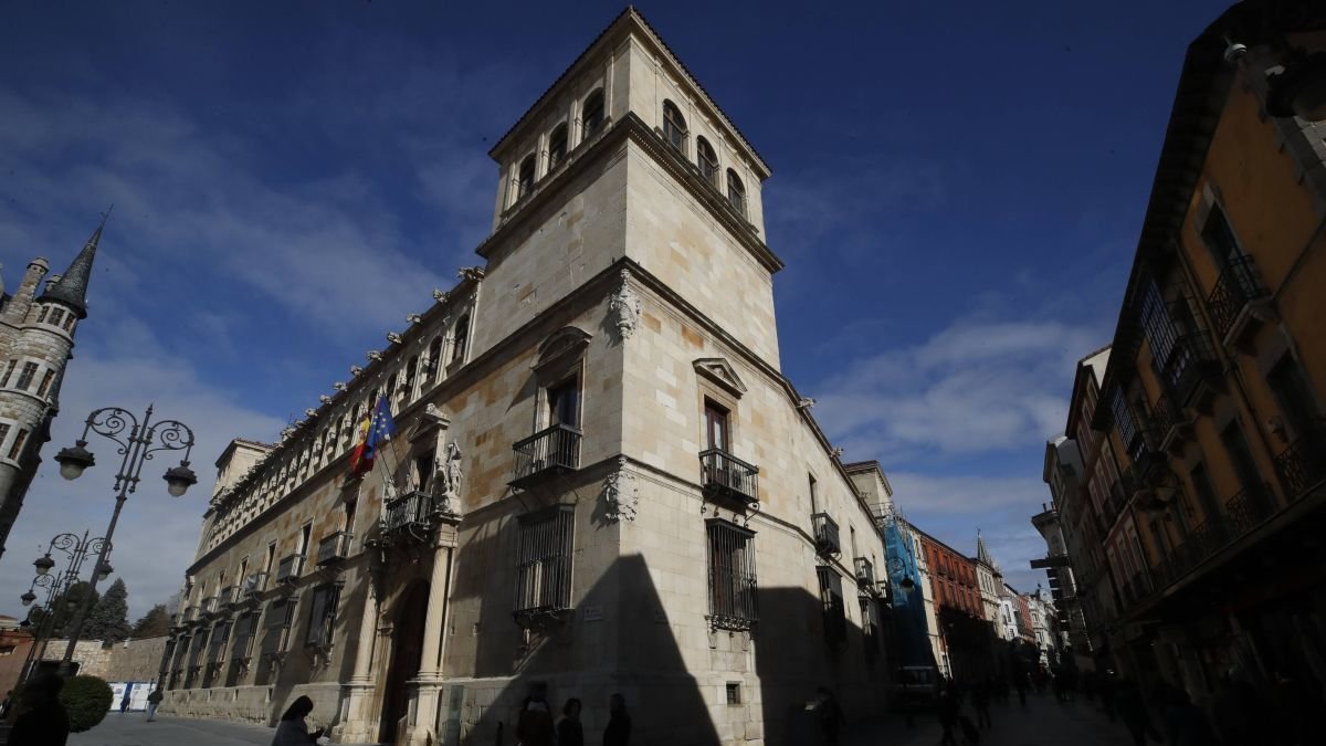 Sede de la Diputación de León.