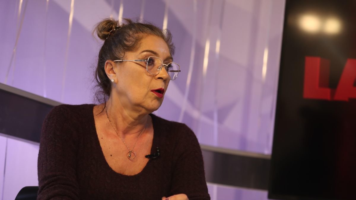 Yolanda Álvarez en un momento de La Tertulia de La 8 Bierzo.