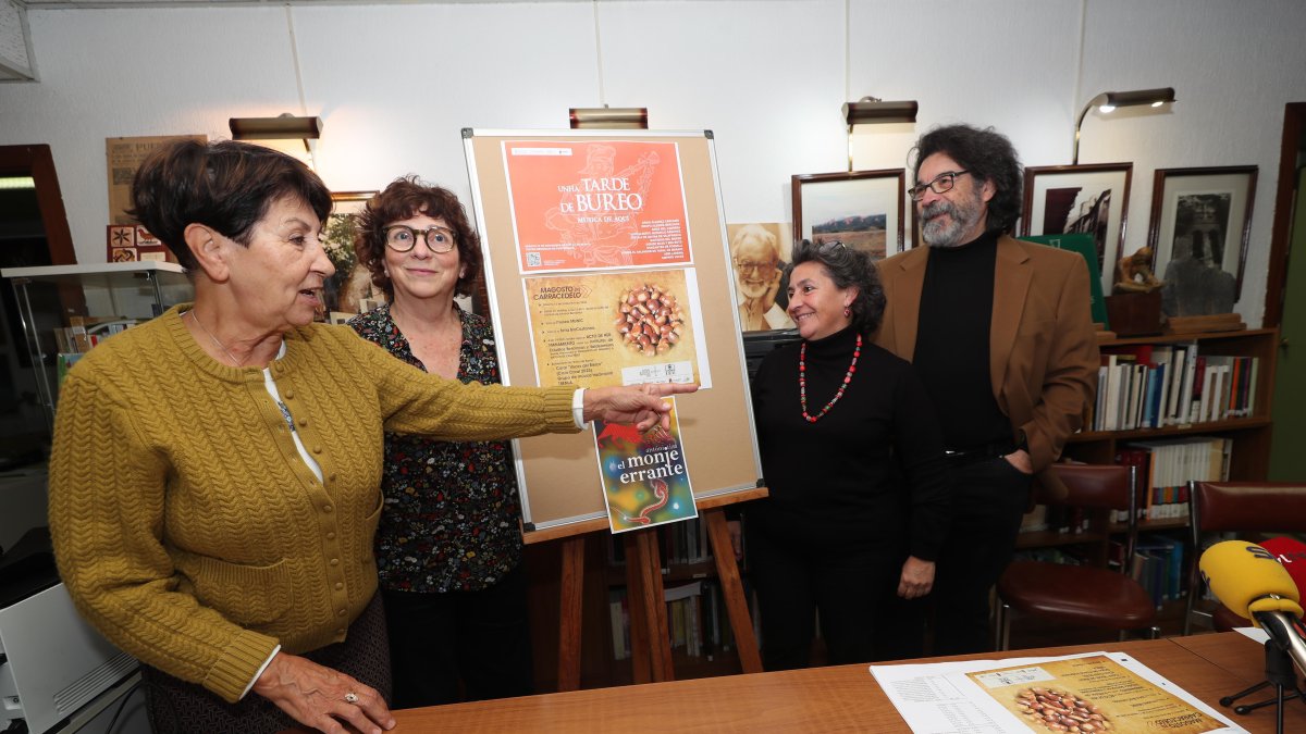 Presentación de las actividades en el IEB