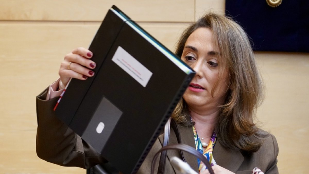 La consejera de Agricultura, Ganadería y Desarrollo Rural, María González Corral, comparece en las Cortes para informar sobre el proyecto de ley de Presupuestos Generales de la Comunidad para 2026, en lo relativo a su departamento.