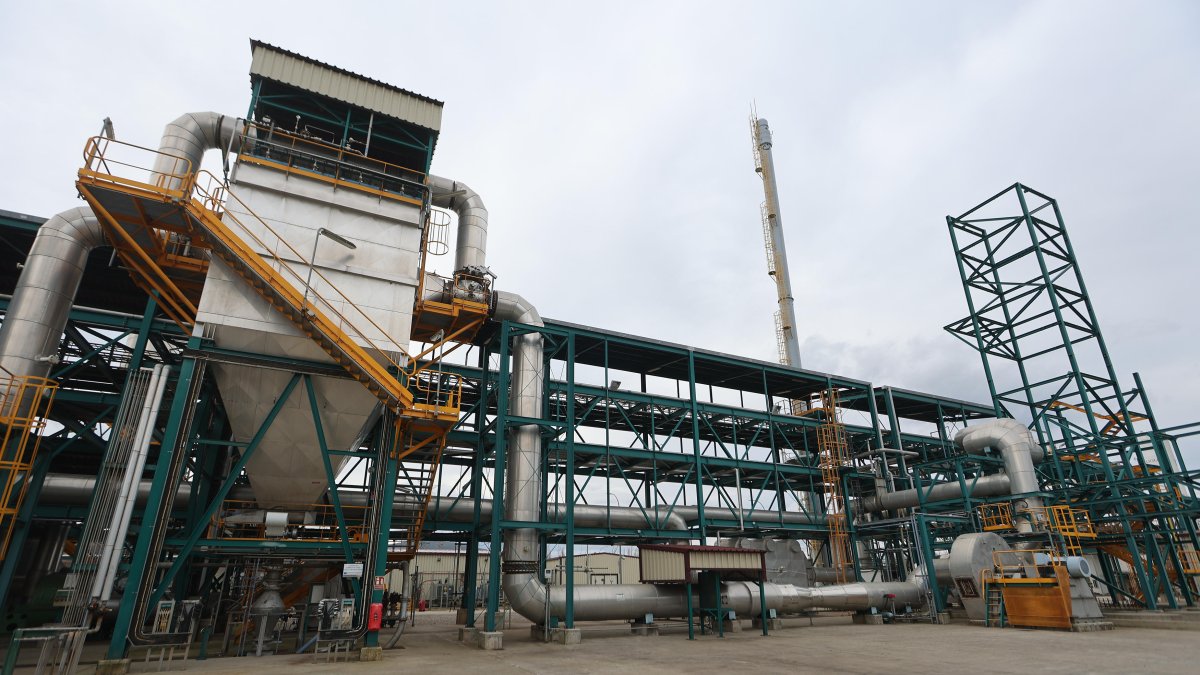 Instalaciones industriales experimentales en Cubillos del Sil.