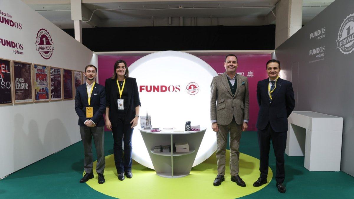 Fundos cuenta con stand propio para dar a conocer sus actividades.
