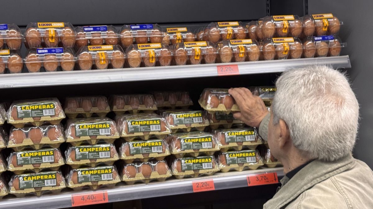 El precio de los huevos se ha disparado en los últimos meses.