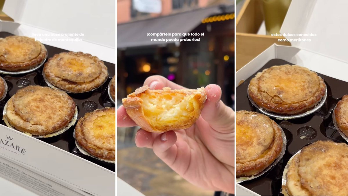 Merlitones de León, el dulce centenario con hojaldre de mantequilla y crema artesana que ha vuelto a conquistar paladares gracias a Nazaré Hojaldrería.