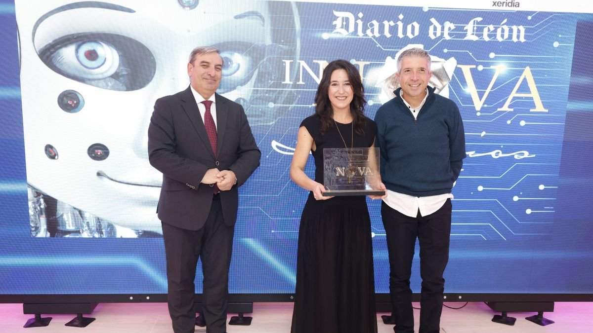 Alicia Quirós recogió el premio Innovador 2025.