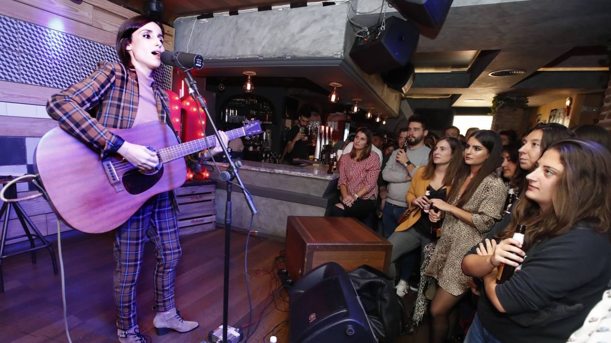 Zahara, en concierto en El Gran Café. RAMIRO